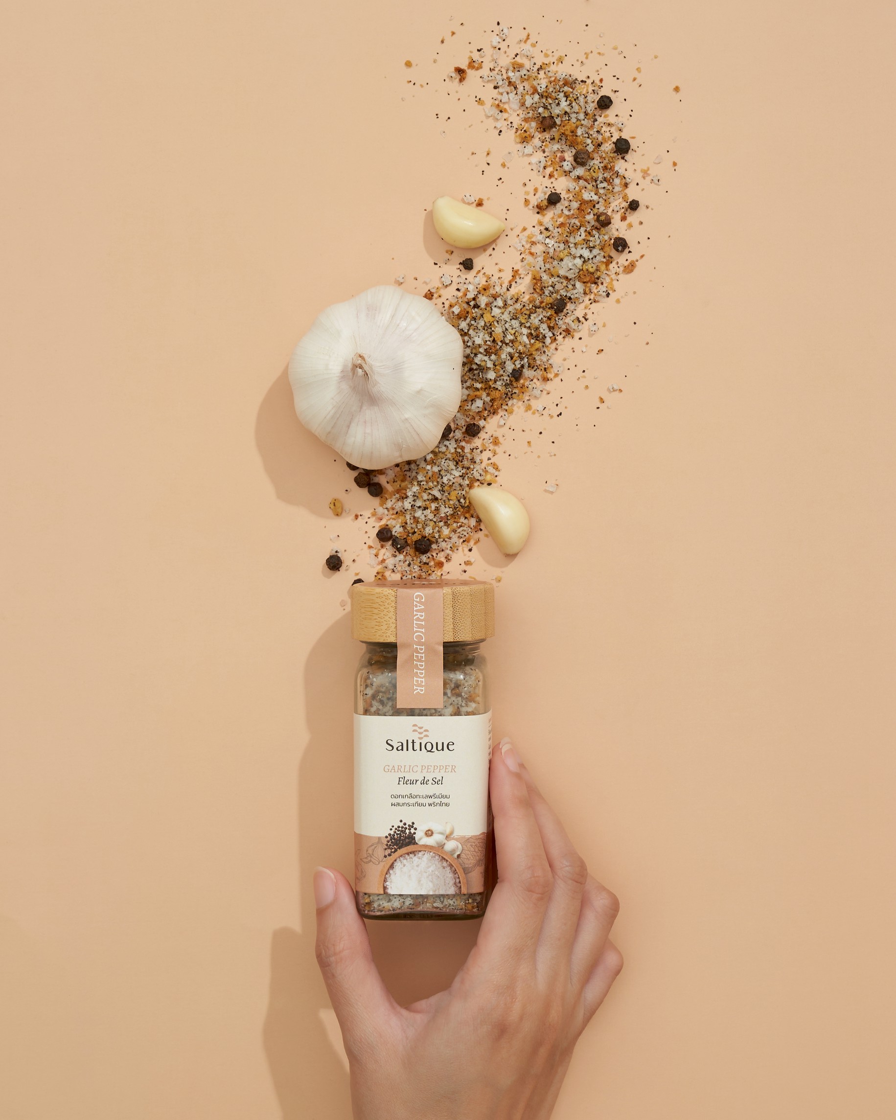 Garlic Pepper Fleur de Sel