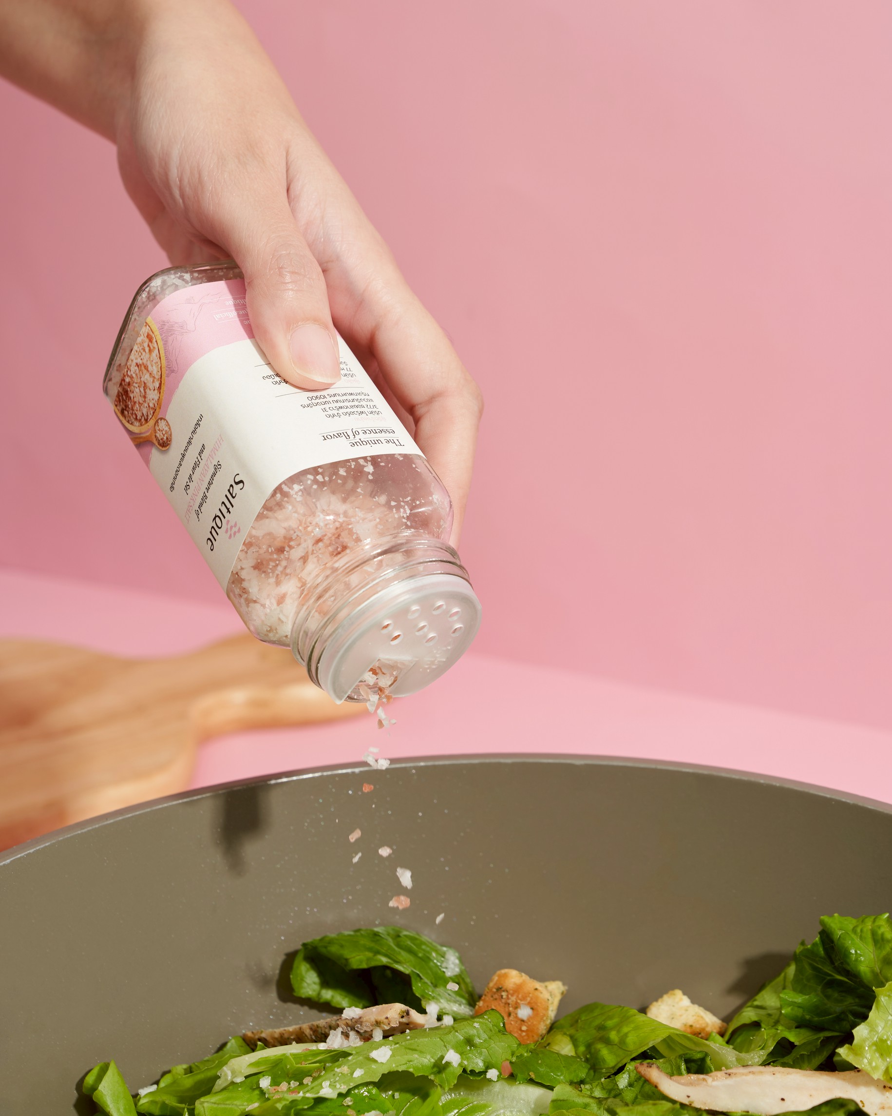 Himalayan Pink Salt Signature Blend บนสลัด